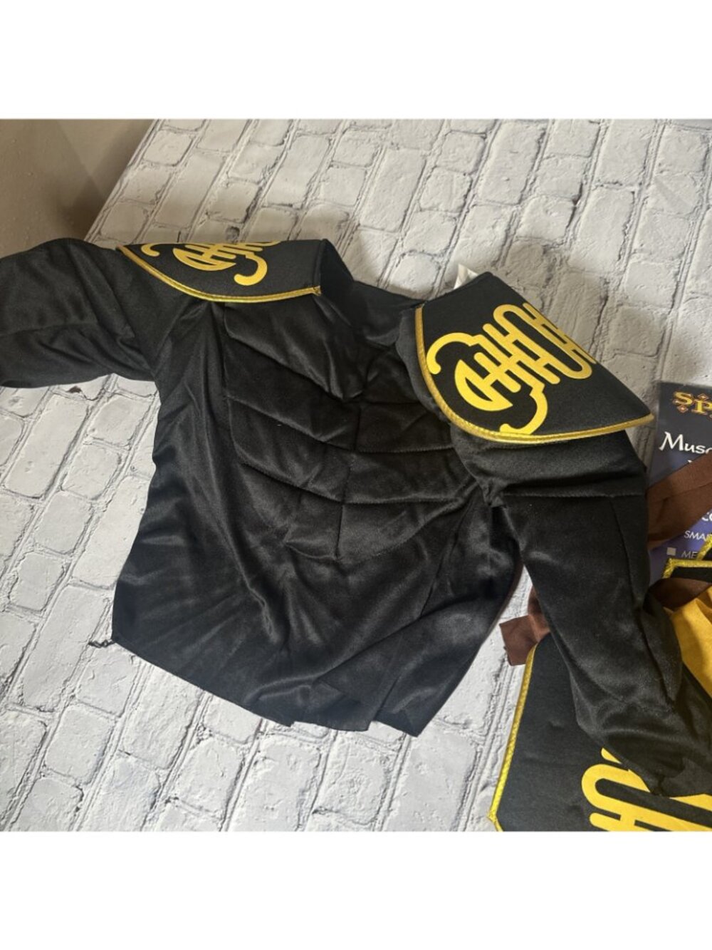 Ninja Warrior Muscle Child Costume Funworld 8700 Boys Size Small (4-6) Halloween - Picture 6 of 7